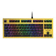 Клавиатура Hator Skyfall TKL Pro ENG/RUS/RUS (HTK-657) Yellow