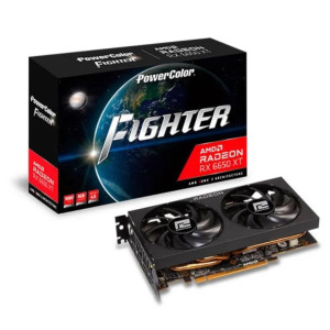 Відеокарта AMD Radeon RX 6650 XT 8GB GDDR6 Fighter PowerColor (AXRX 6650 XT 8GBD6-3DH) Відеокарта AMD Radeon RX 6650 XT 8GB GDDR6 Fighter PowerColor (AXRX 6650 XT 8GBD6-3DH)