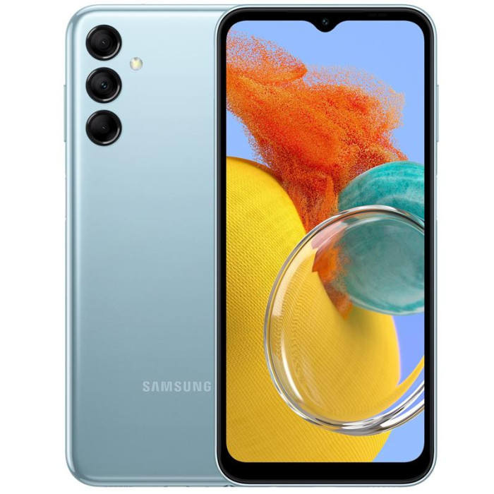 Смартфон Samsung Galaxy M14 SM-M146 4/64GB Dual Sim Blue (SM-M146BZBUSEK)
