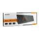 Клавиатура A4tech KRS-85 Ukr Black PS/2