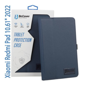Чехол-книга BeCover Slimbook для Xiaomi Redmi Pad 2022 10.61" Deep Blue (708342) Чехол-книга BeCover Slimbook для Xiaomi Redmi Pad 2022 10.61" Deep Blue (708342)