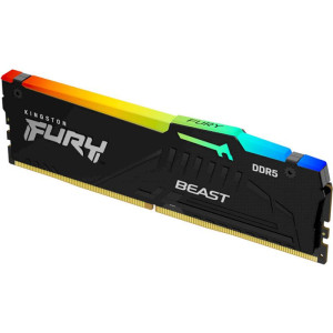 Модуль памяти DDR5 16GB/5600 Kingston Fury Beast RGB Black (KF556C36BBEA-16) Модуль памяти DDR5 16GB/5600 Kingston Fury Beast RGB Black (KF556C36BBEA-16)