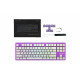 Клавіатура Hator Rockfall EVO TKL Optical ENG/UKR/RUS (HTK-633) Lilac USB