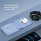 Беспроводное зарядное устройство ColorWay MagSafe Duo Charger 15W for iPhone Blue (CW-CHW32Q-BL)