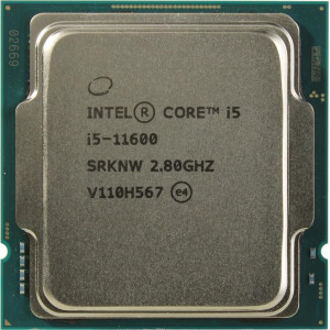 Процессор Intel Core i5 11600 2.8GHz (12MB, Rocket Lake, 65W, S1200) Tray (CM8070804491513) Процессор Intel Core i5 11600 2.8GHz (12MB, Rocket Lake, 65W, S1200) Tray (CM8070804491513)