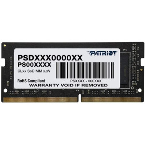 Модуль памяти SO-DIMM 16GB/2666 DDR4 Patriot Signature Line (PSD416G266681S) Модуль памяти SO-DIMM 16GB/2666 DDR4 Patriot Signature Line (PSD416G266681S)