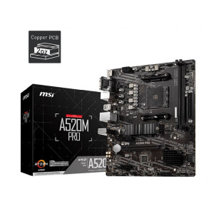 MSI A520M Pro Socket AM4 MSI A520M Pro Socket AM4