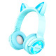 Bluetooth-гарнитура Borofone BO15 Cat Ear Blue (BO15U)