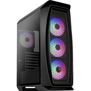 Корпус Aerocool Aero One Frost FRGB Tempered Glass (Aero One Frost-GBKv1) Black без БП Корпус Aerocool Aero One Frost FRGB Tempered Glass (Aero One Frost-GBKv1) Black без БП