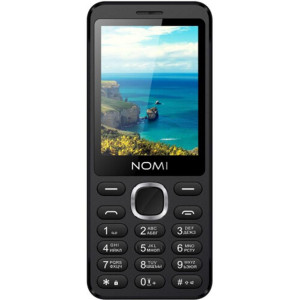 Мобильный телефон Nomi i2820 Dual Sim Black Мобильный телефон Nomi i2820 Dual Sim Black