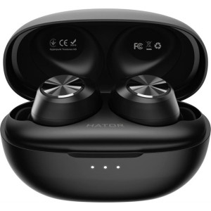 Bluetooth-гарнитура Hator Hyrerpunk Truetones HD Black (HTA-415)
