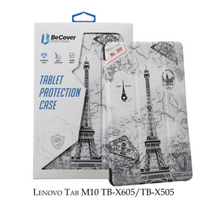 Чохол-книга BeCover Smart для Lenovo Tab M10 TB-X605/TB-X505 Paris (707308) Чохол-книга BeCover Smart для Lenovo Tab M10 TB-X605/TB-X505 Paris (707308)