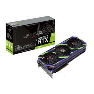 Відеокарта GF RTX 3090 24GB GDDR6X ROG Strix Eva OC Asus (ROG-STRIX-RTX3090-O24G-EVA) Відеокарта GF RTX 3090 24GB GDDR6X ROG Strix Eva OC Asus (ROG-STRIX-RTX3090-O24G-EVA)