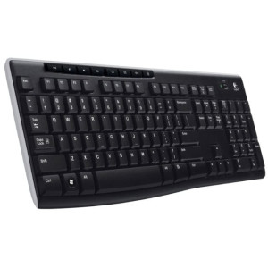 Клавіатура Logitech K270 Black USB Wireless (920-003757) Клавіатура Logitech K270 Black USB Wireless (920-003757)