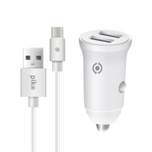 Автомобильное зарядное устройство для Piko CC-312 (2USB, 3.1A) White + кабель Type-C (1283126538803) Автомобильное зарядное устройство для Piko CC-312 (2USB, 3.1A) White + кабель Type-C (1283126538803)