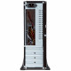 Корпус Logicpower S605 BK 400W Slim, 8см, 2хUSB2.0, Cardreader, Black