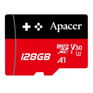 Карта памяти MicroSDXC 128GB UHS-I/U3 Class 10 Apacer (AP128GMCSX10U7-RAGC) Карта памяти MicroSDXC 128GB UHS-I/U3 Class 10 Apacer (AP128GMCSX10U7-RAGC)