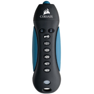 USB3.0 16GB Corsair Flash Padlock 3 with Keypad, Secure 256-bit hardware AES encryption (CMFPLA3B-16GB) USB3.0 16GB Corsair Flash Padlock 3 with Keypad, Secure 256-bit hardware AES encryption (CMFPLA3B-16GB)