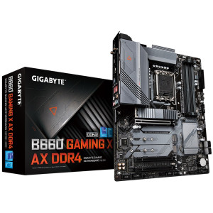 Материнская плата Gigabyte B660 GAMING X AX DDR4 Socket 1700 Материнская плата Gigabyte B660 GAMING X AX DDR4 Socket 1700