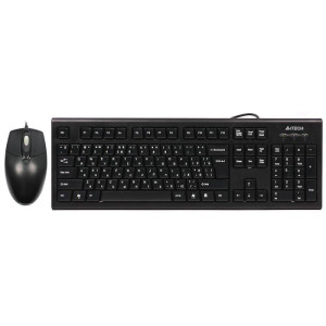Комплект (клавіатура, миша) A4Tech KRS-8572 Black USB Комплект (клавіатура, миша) A4Tech KRS-8572 Black USB