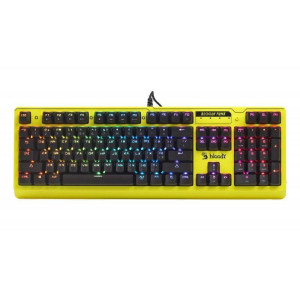 Клавіатура A4Tech Bloody B810RC Punk Yellow USB Клавіатура A4Tech Bloody B810RC Punk Yellow USB