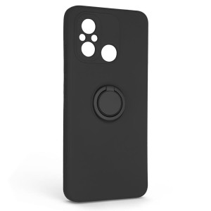 Чохол-накладка Armorstandart Icon Ring для Xiaomi Redmi 12C Black (ARM68791) Чохол-накладка Armorstandart Icon Ring для Xiaomi Redmi 12C Black (ARM68791)