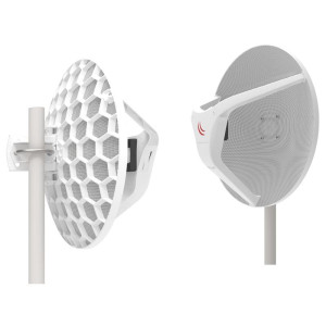 Комплект точек доступа Mikrotik Wireless Wire Dish (RBLHGG-60adkit) (60GHz, 1xGE, PoE In 1Gb до 1500м) Комплект точек доступа Mikrotik Wireless Wire Dish (RBLHGG-60adkit) (60GHz, 1xGE, PoE In 1Gb до 1500м)