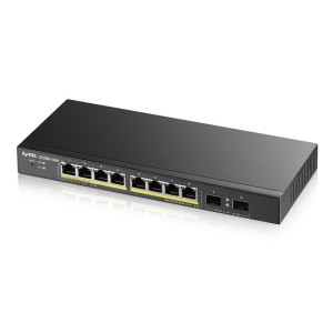 Коммутатор ZYXEL GS1900-10HP (GS1900-10HP-EU0101F) (8xGE PoE, 2хSFP, POE 77W, WebSmart) Коммутатор ZYXEL GS1900-10HP (GS1900-10HP-EU0101F) (8xGE PoE, 2хSFP, POE 77W, WebSmart)