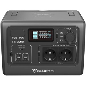 Зарядна станція Bluetti PowerOak EB55 700W 537Wh (PB930340) Зарядна станція Bluetti PowerOak EB55 700W 537Wh (PB930340)