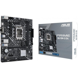 Материнская плата Asus Prime H610M-D D4 Socket 1700 Материнская плата Asus Prime H610M-D D4 Socket 1700