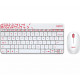 Комплект (клавіатура, миша) беспроводной Logitech MK240 White USB (920-008212)