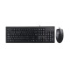 Комплект (клавиатура, мышка) A4Tech KR-8372S Black