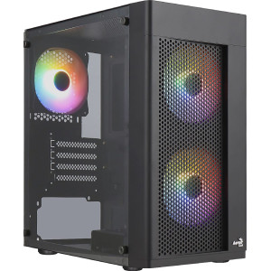 Корпус AeroCool Hexform (Hexform-G-BK-v2) Black без БП Корпус AeroCool Hexform (Hexform-G-BK-v2) Black без БП