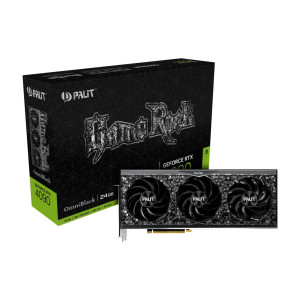 Видеокарта GF RTX 4090 24GB GDDR6X GameRock OmniBlack Palit (NED4090019SB-1020Q) Видеокарта GF RTX 4090 24GB GDDR6X GameRock OmniBlack Palit (NED4090019SB-1020Q)