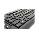 Клавіатура A4Tech KD-600 Ukr Black USB