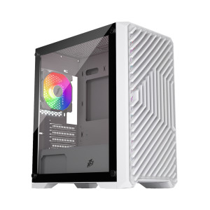 Корпус 1stPlayer T5-4F1-W-WH White без БЖ Корпус 1stPlayer T5-4F1-W-WH White без БЖ