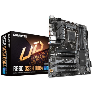 Материнская плата Gigabyte B660 DS3H DDR4 Socket 1700 Материнская плата Gigabyte B660 DS3H DDR4 Socket 1700
