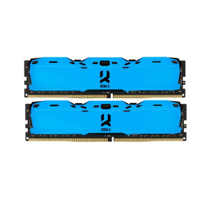 DDR4 2x8GB/3200 GOODRAM Iridium X Blue (IR-XB3200D464L16SA/16GDC) DDR4 2x8GB/3200 GOODRAM Iridium X Blue (IR-XB3200D464L16SA/16GDC)