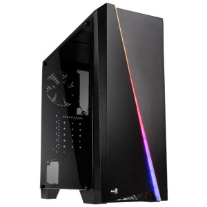 Корпус AEROCOOL PGS Cylon Window RGB Black без БП Корпус AEROCOOL PGS Cylon Window RGB Black без БП