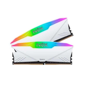 Модуль пам`ятi DDR4 2х8GB/3200 Apacer NOX RGB White (AH4U16G32C28YNWAA-2) Модуль пам`ятi DDR4 2х8GB/3200 Apacer NOX RGB White (AH4U16G32C28YNWAA-2)