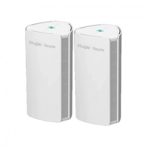 Комплект из двух Mesh Wi-Fi маршрутизаторов Ruijie M18 (RG-M18(2PACK)) Комплект из двух Mesh Wi-Fi маршрутизаторов Ruijie M18 (RG-M18(2PACK))