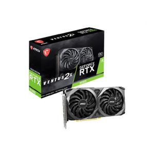 GF RTX 3060 12GB GDDR6 Ventus 2X OC MSI (GeForce RTX 3060 VENTUS 2X 12G OC) GF RTX 3060 12GB GDDR6 Ventus 2X OC MSI (GeForce RTX 3060 VENTUS 2X 12G OC)