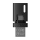 Флеш-накопичувач USB3.2 32GB OTG Type-C Team M211 Black (TM211332GB01)