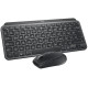 Комплект (клавиатура, мышь) беспроводной Logitech MX Keys Mini Combo for Business Graphite US (920-011061)