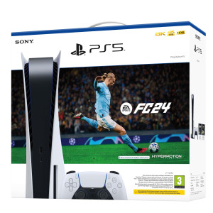 Ігрова приставка Sony PlayStation 5 Ultra HD Blu-Ray + гра EA Sports FC 24 Ігрова приставка Sony PlayStation 5 Ultra HD Blu-Ray + гра EA Sports FC 24