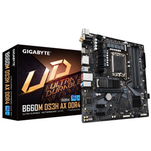 Материнская плата Gigabyte B660M DS3H AX DDR4 Socket 1700 Материнская плата Gigabyte B660M DS3H AX DDR4 Socket 1700