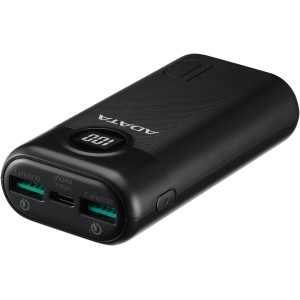 Универсальная мобильная батарея A-DATA P10000QCD 10000mAh Black (AP10000QCD-DGT-CBK) Универсальная мобильная батарея A-DATA P10000QCD 10000mAh Black (AP10000QCD-DGT-CBK)