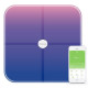 Ваги підлогові Yolanda Body Fat Composition Gradient Fuchsia Wifi&Bluetooth (CS20CG)