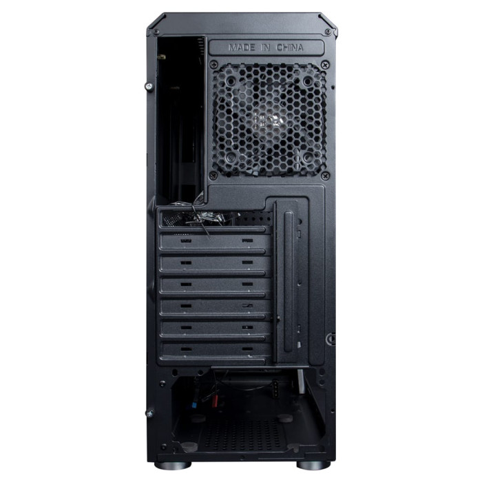 Корпус 1stPlayer R3-A-R1 Color LED Black без БП
