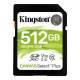 Карта памяти SDXC 512GB UHS-I/U3 10 Kingston Canvas Select Plus R100/W85MB/s (SDS2/512GB)